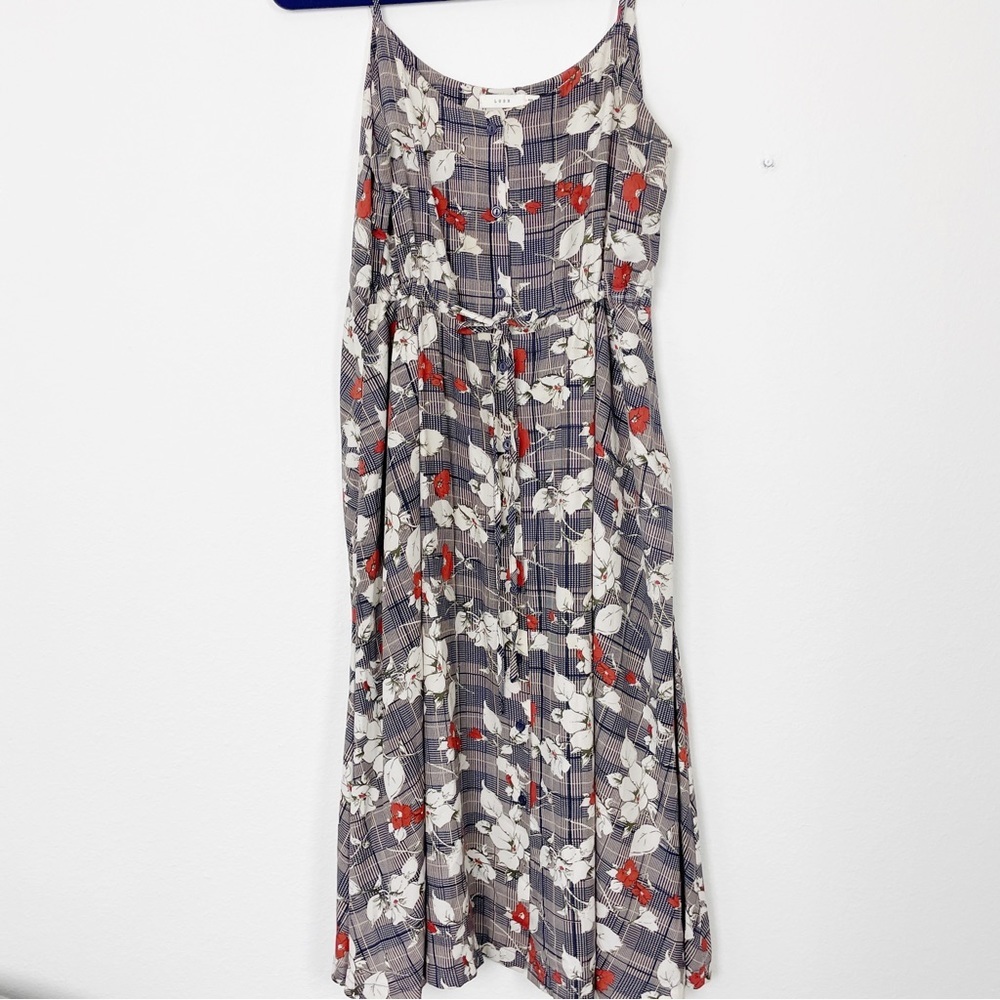 LUSH FLORAL MIDI M